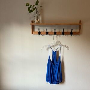 Pilcro Royal Blue Strappy Top